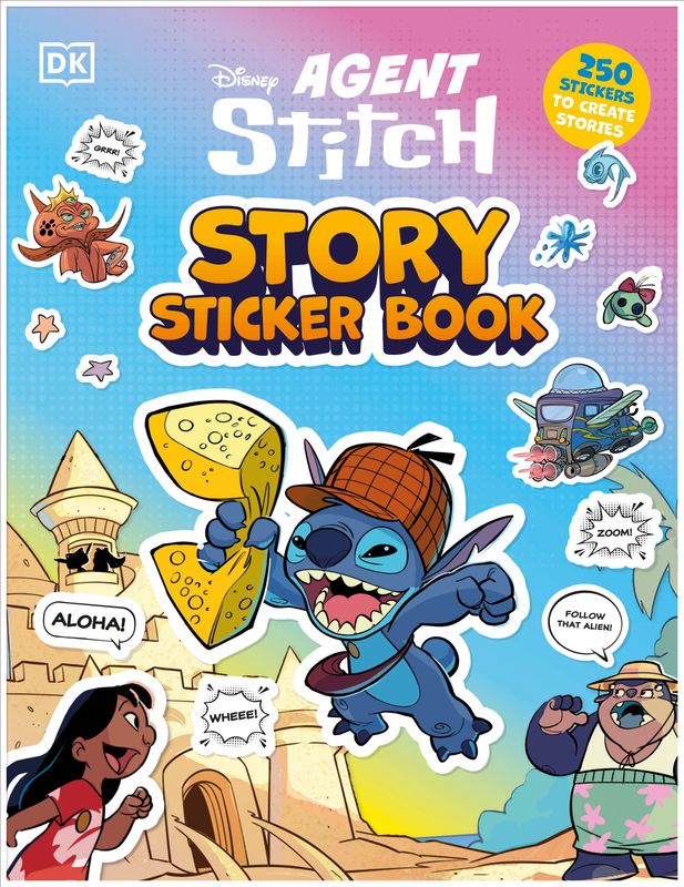 Disney Stitch Story Sticker Book