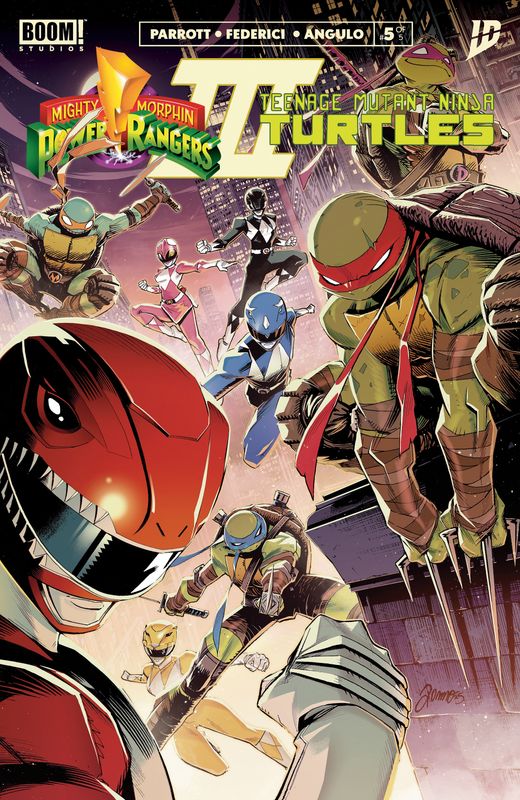 Mighty Morphin Power Rangers/Teenage Mutant Ninja Turtles III #5 A Main (Dressed, Zonno) Mighty Morphin Power Rangers/Teenage Mutant Ninja Turtles III #5 A Main (Dressed, Zonno)