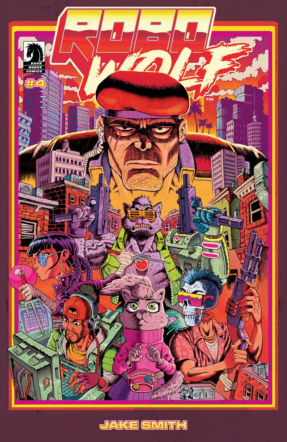 RoboWolf #4 (CVR A) (Jake Smith) RoboWolf #4 (CVR A) (Jake Smith)