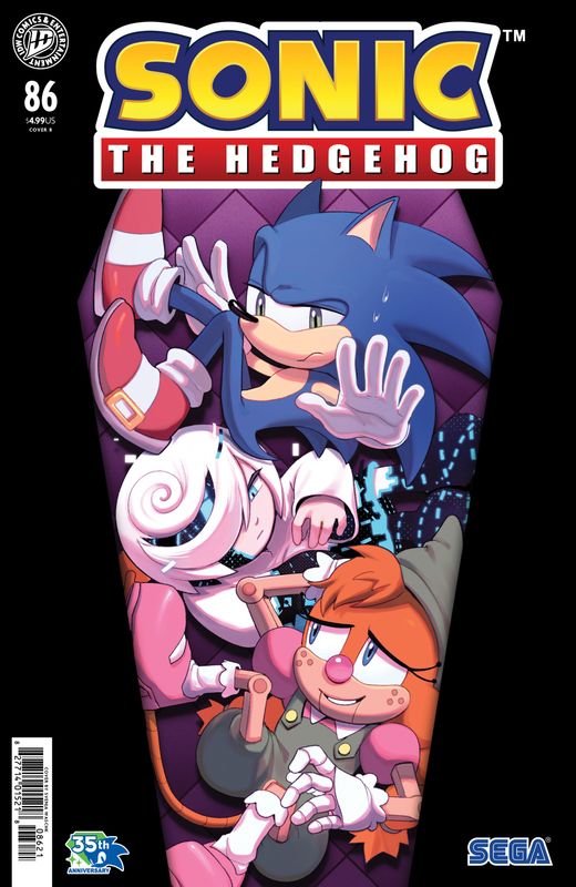 Sonic the Hedgehog #86 Variant B (Waschk) Sonic the Hedgehog #86 Variant B (Waschk)