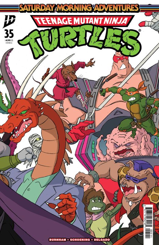 Teenage Mutant Ninja Turtles: Saturday Morning Adventures #35 Cover A (Schoening Connecting Cover Set) Teenage Mutant Ninja Turtles: Saturday Morning Adventures #35 Cover A (Schoening Connecting Cover Set)