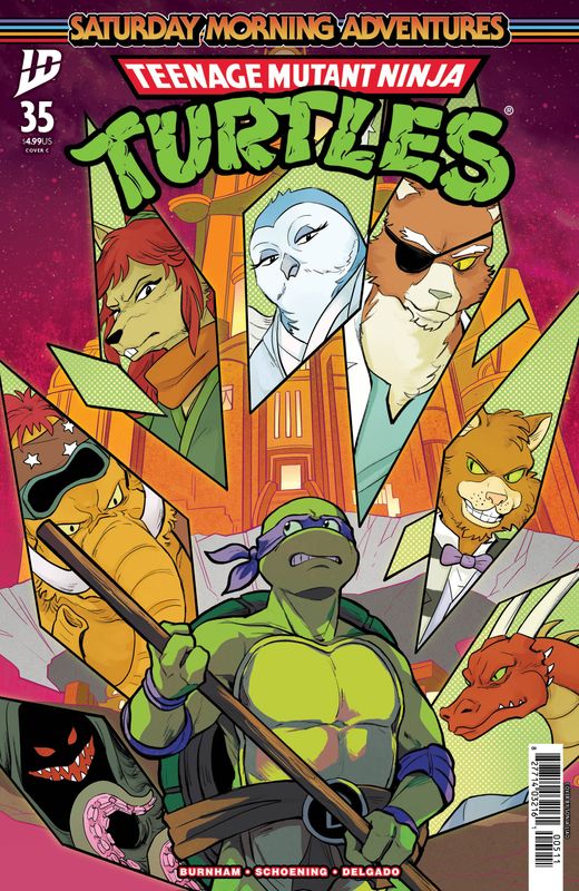 Teenage Mutant Ninja Turtles: Saturday Morning Adventures #35 Variant C (Liao) Teenage Mutant Ninja Turtles: Saturday Morning Adventures #35 Variant C (Liao)