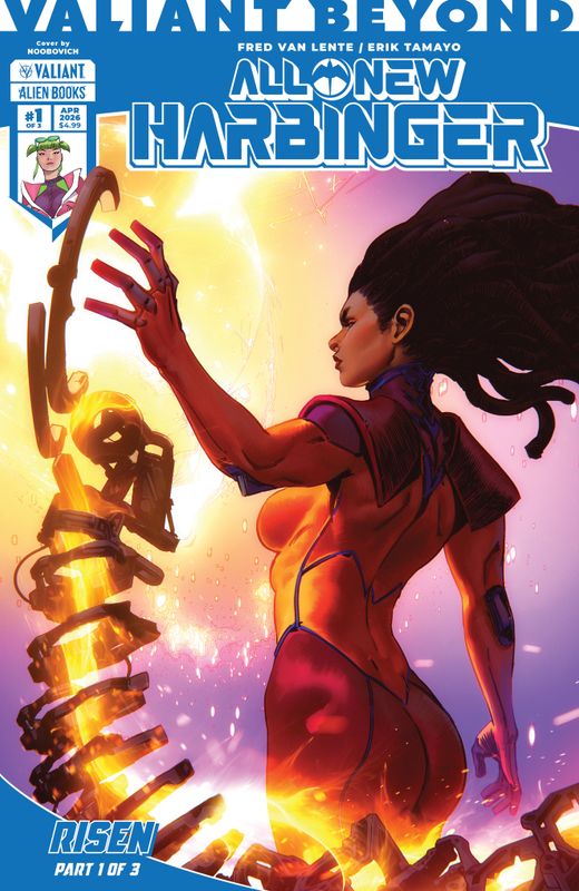 Valiant Beyond: All-New Harbinger #7--Risen #1 Variant B (Noobovich)