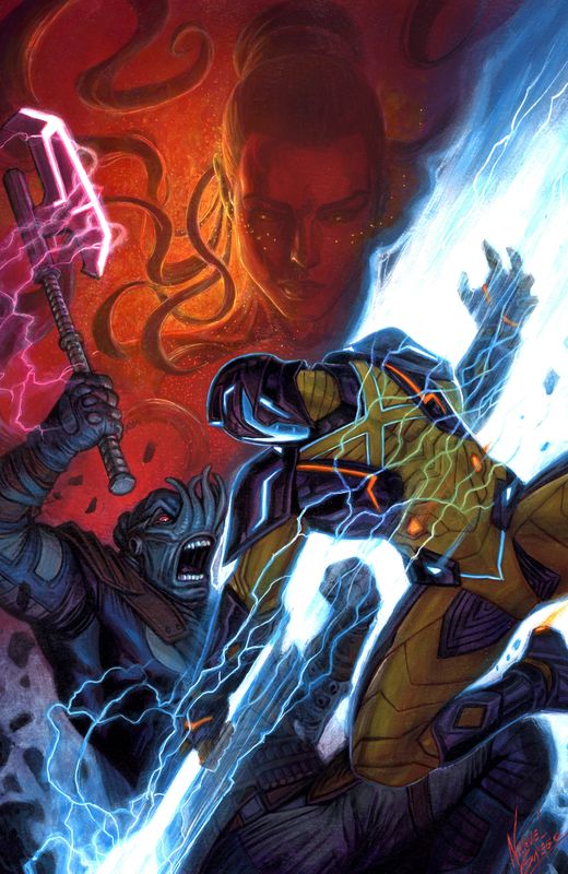 Valiant Beyond: The X-O Manowar #7--The God Hunt #3 Variant C (Grego Full Art) Valiant Beyond: The X-O Manowar #7--The God Hunt #3 Variant C (Grego Full Art)