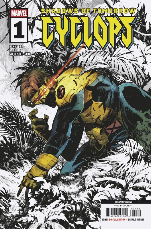 CYCLOPS #1 FEDERICO VICENTINI 2ND PRINTING VARIANT CYCLOPS #1 FEDERICO VICENTINI 2ND PRINTING VARIANT