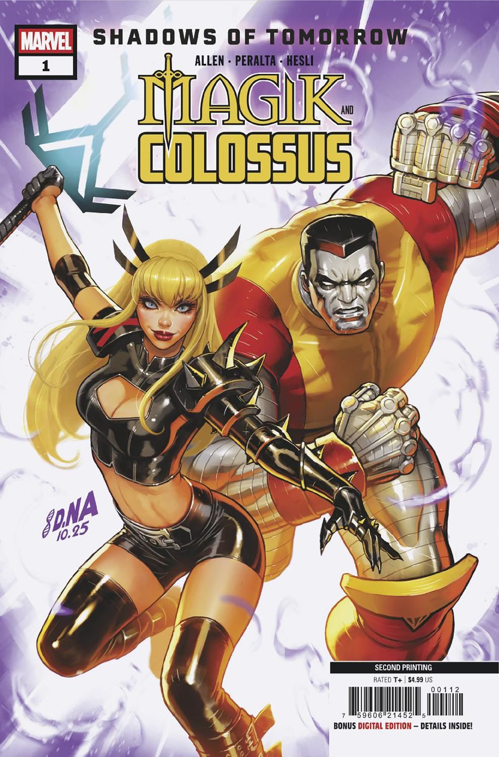 MAGIK & COLOSSUS #1 DAVID NAKAYAMA 2ND PRINTING VARIANT MAGIK & COLOSSUS #1 DAVID NAKAYAMA 2ND PRINTING VARIANT
