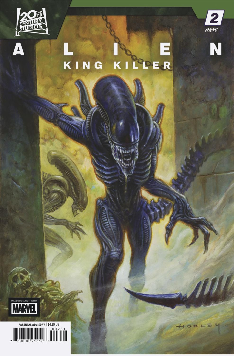 ALIEN: KING KILLER #2 ALEX HORLEY VARIANT ALIEN: KING KILLER #2 ALEX HORLEY VARIANT