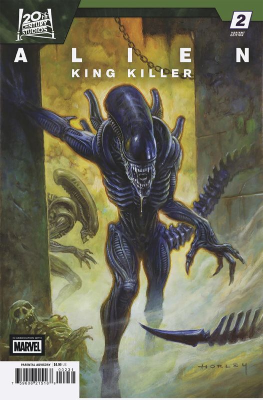 ALIEN: KING KILLER #2 ALEX HORLEY VARIANT ALIEN: KING KILLER #2 ALEX HORLEY VARIANT