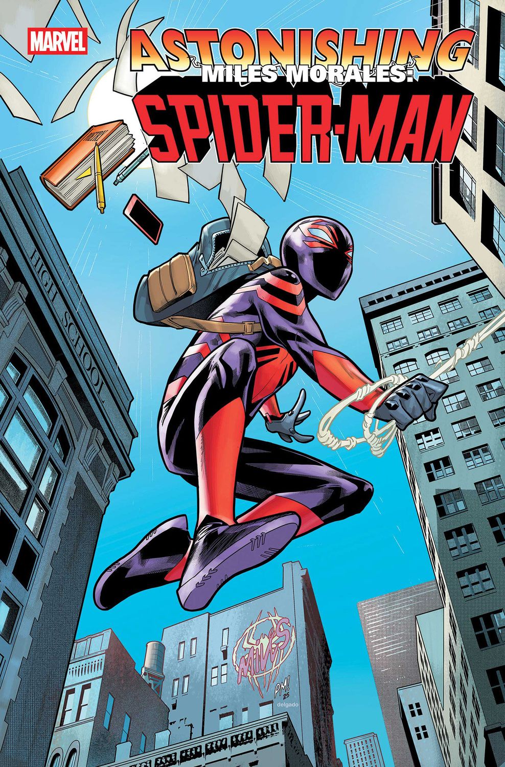 ASTONISHING MILES MORALES: SPIDER-MAN THE ART OF THWIP #1 PACO MEDINA VARIANT