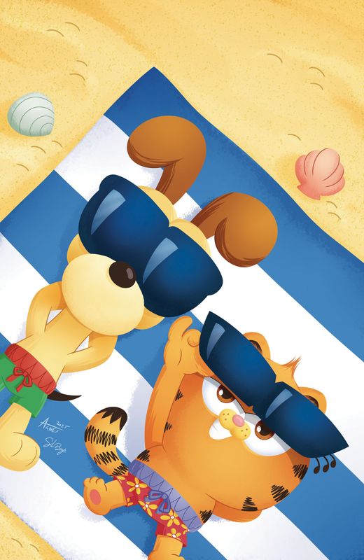 Baby Garfield #3 E Unlimited Variant (Full Art, Garbowska)