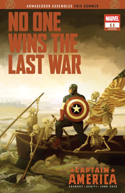 CAPTAIN AMERICA #11 CHIP ZDARSKY FORESHADOW VARIANT CAPTAIN AMERICA #11 CHIP ZDARSKY FORESHADOW VARIANT