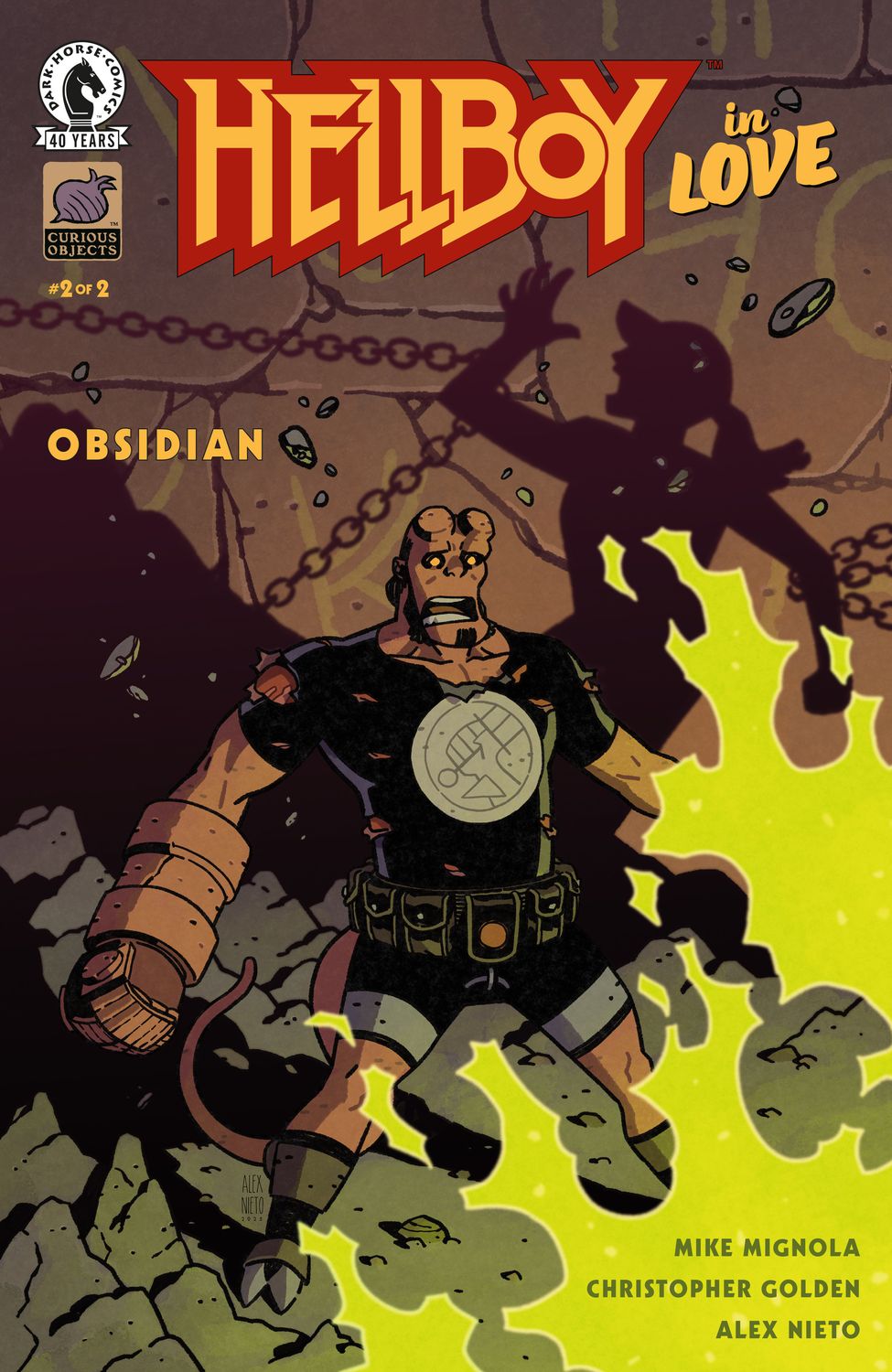 Hellboy in Love: Obsidian #2 (CVR A) (Alex Nieto) Hellboy in Love: Obsidian #2 (CVR A) (Alex Nieto)