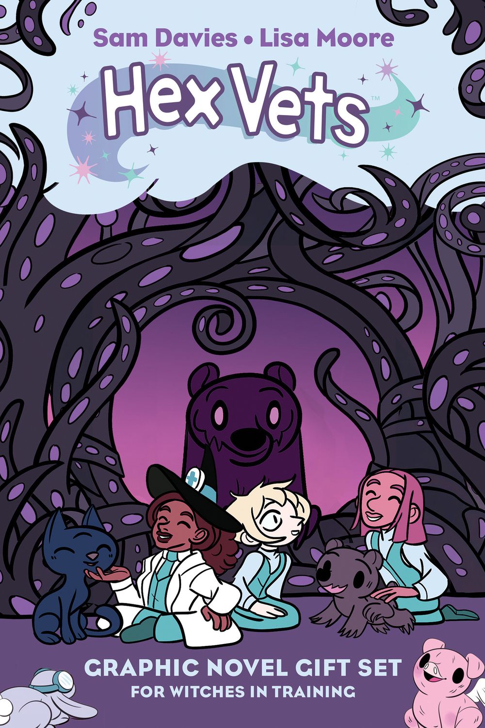 Hex Vets: Graphic Novel Gift Set for Witches in Training