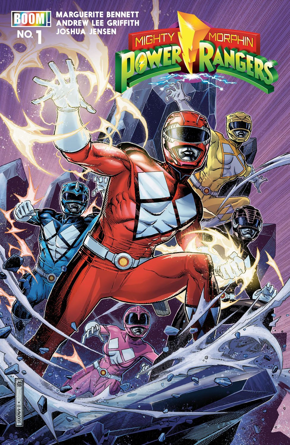 Mighty Morphin Power Rangers (2026) #1 A Main (Dressed, Cheung)