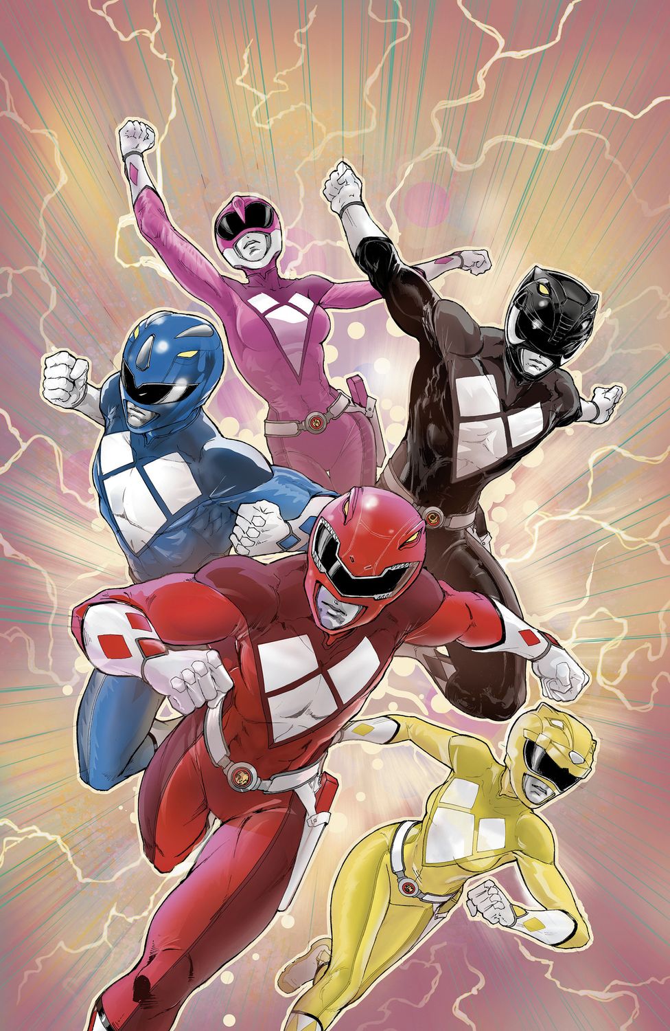 Mighty Morphin Power Rangers (2026) #1 F 1:10 Foil Variant (Full Art, Foil, Griffith) Mighty Morphin Power Rangers (2026) #1 F 1:10 Foil Variant (Full Art, Foil, Griffith)