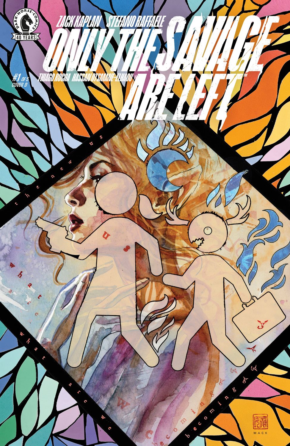 Only the Savage Are Left #1 (CVR D) (1:20) (David Mack) Only the Savage Are Left #1 (CVR D) (1:20) (David Mack)