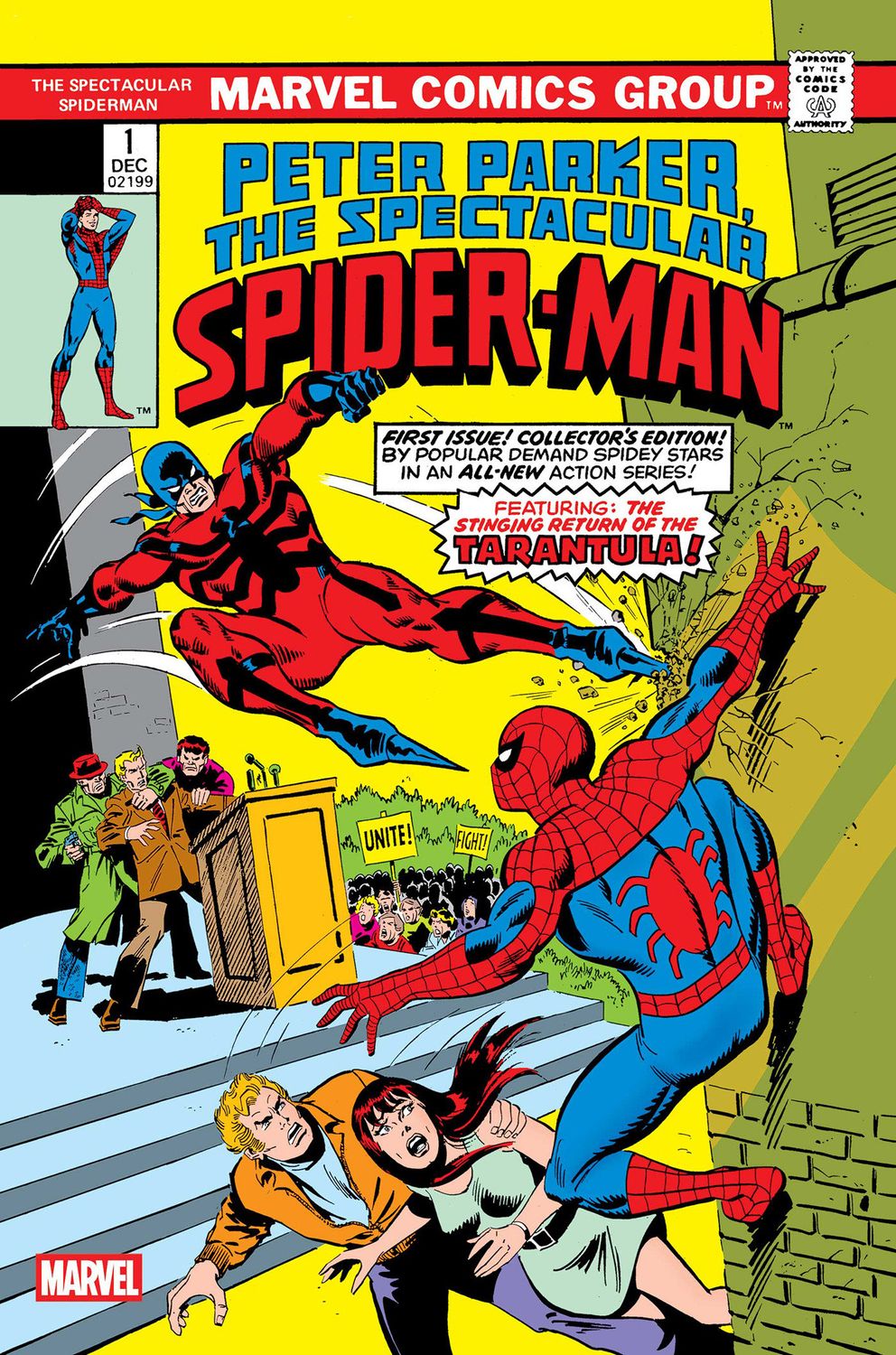 PETER PARKER, THE SPECTACULAR SPIDER-MAN #1 FACSIMILE EDITION