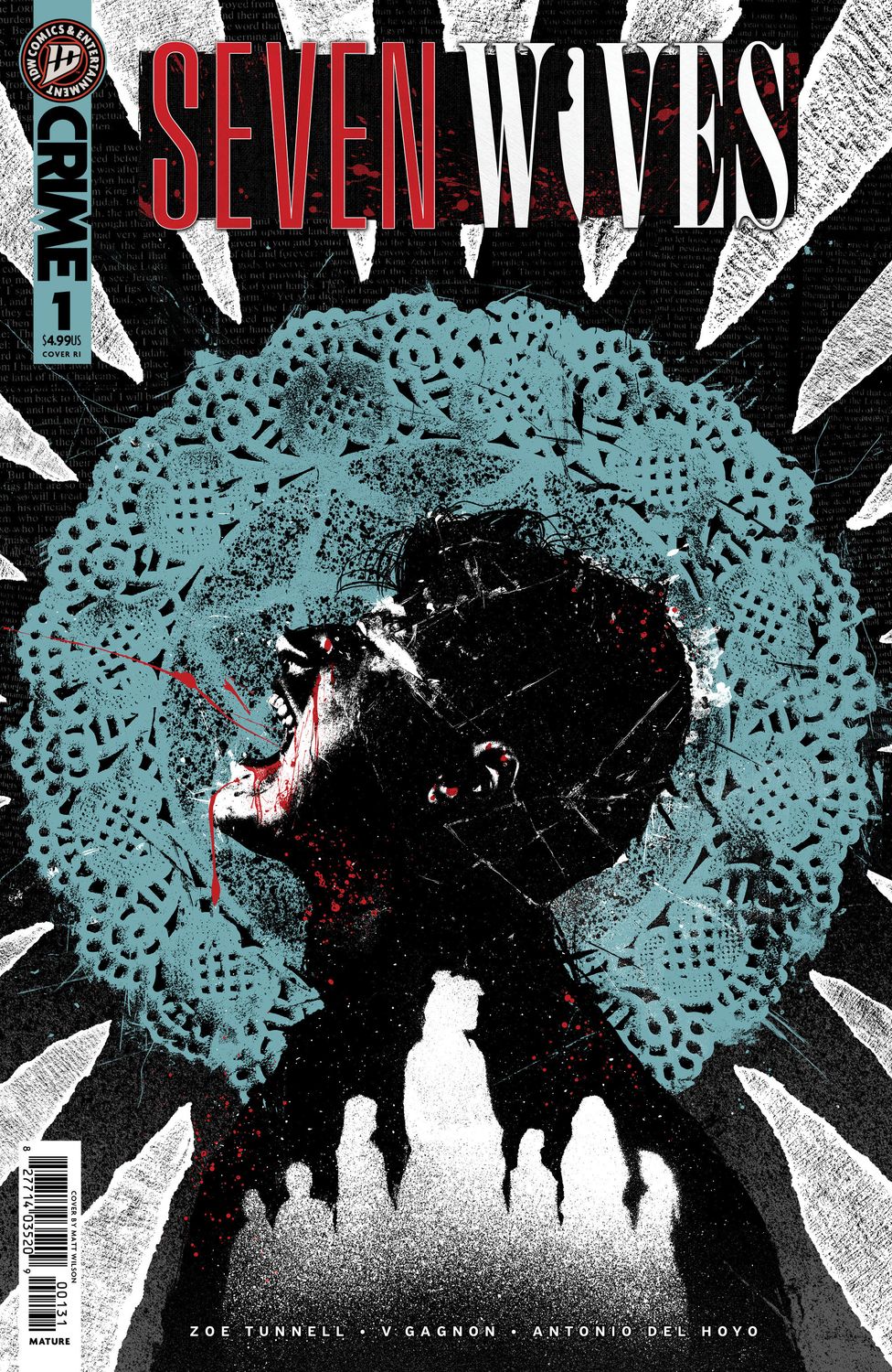 Seven Wives #1 Variant 1:15 (Wilson)