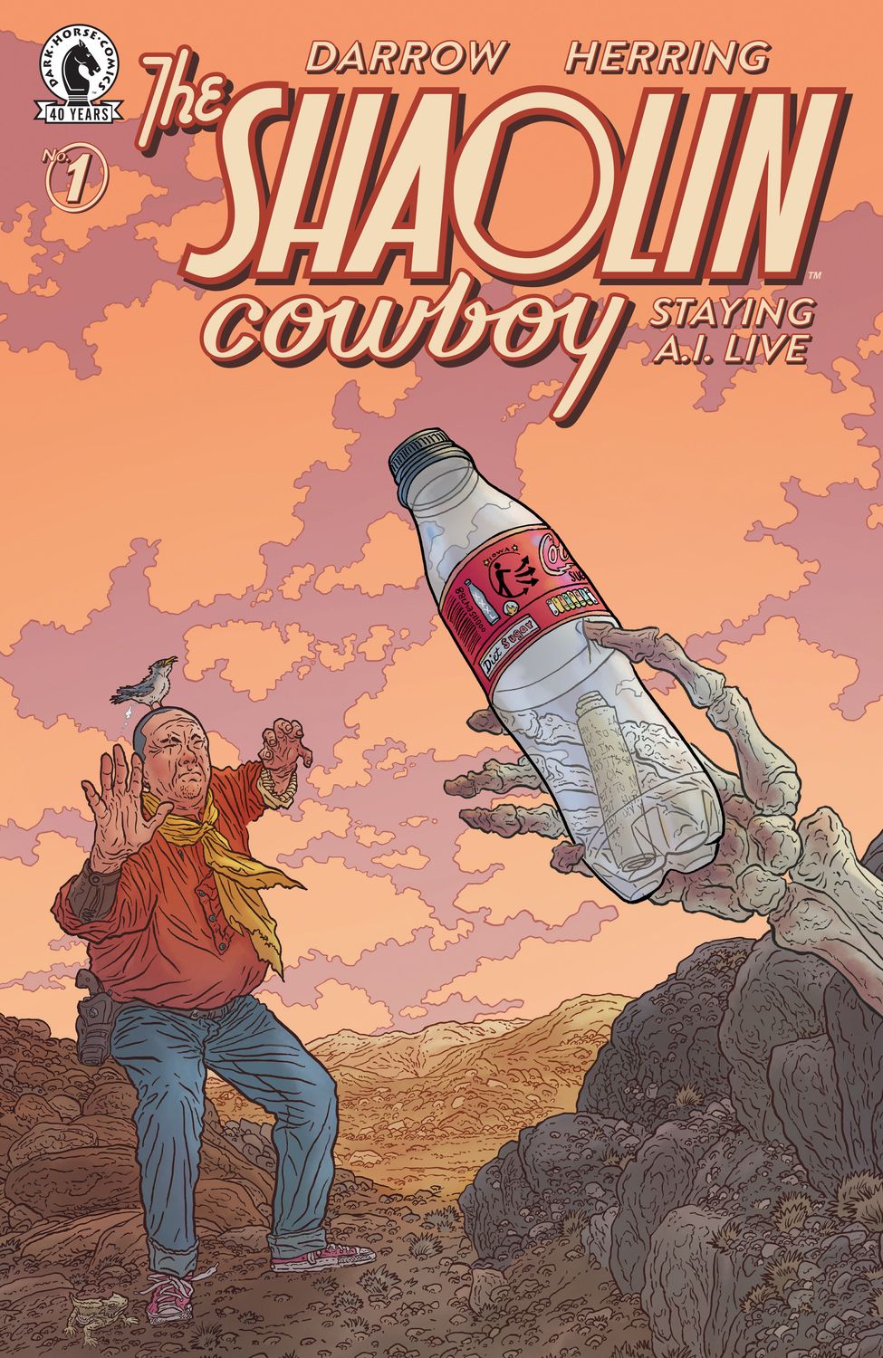 Shaolin Cowboy: Staying A.I.Live #1 (CVR A) (Geof Darrow)