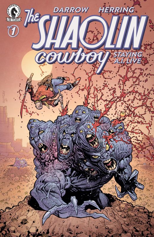 Shaolin Cowboy: Staying A.I.Live #1 (CVR B) (Ryan Ottley) Shaolin Cowboy: Staying A.I.Live #1 (CVR B) (Ryan Ottley)