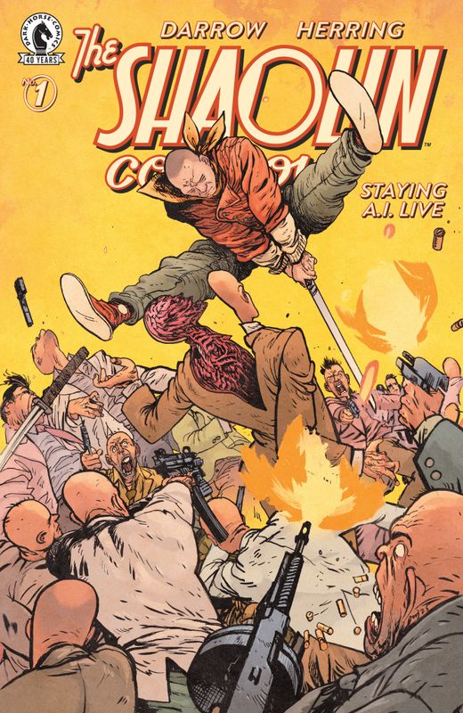 Shaolin Cowboy: Staying A.I.Live #1 (CVR D) (1:15) (Daniel Warren Johnson) Shaolin Cowboy: Staying A.I.Live #1 (CVR D) (1:15) (Daniel Warren Johnson)