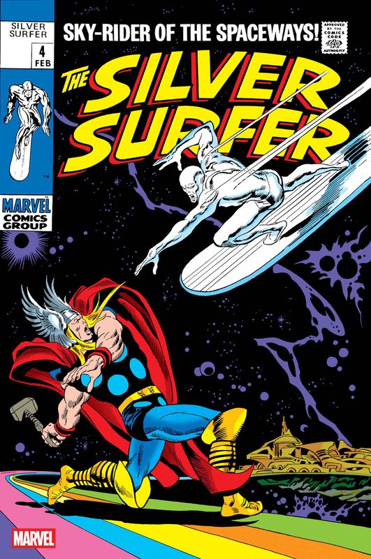 SILVER SURFER #4 FACSIMILE EDITION POSTER