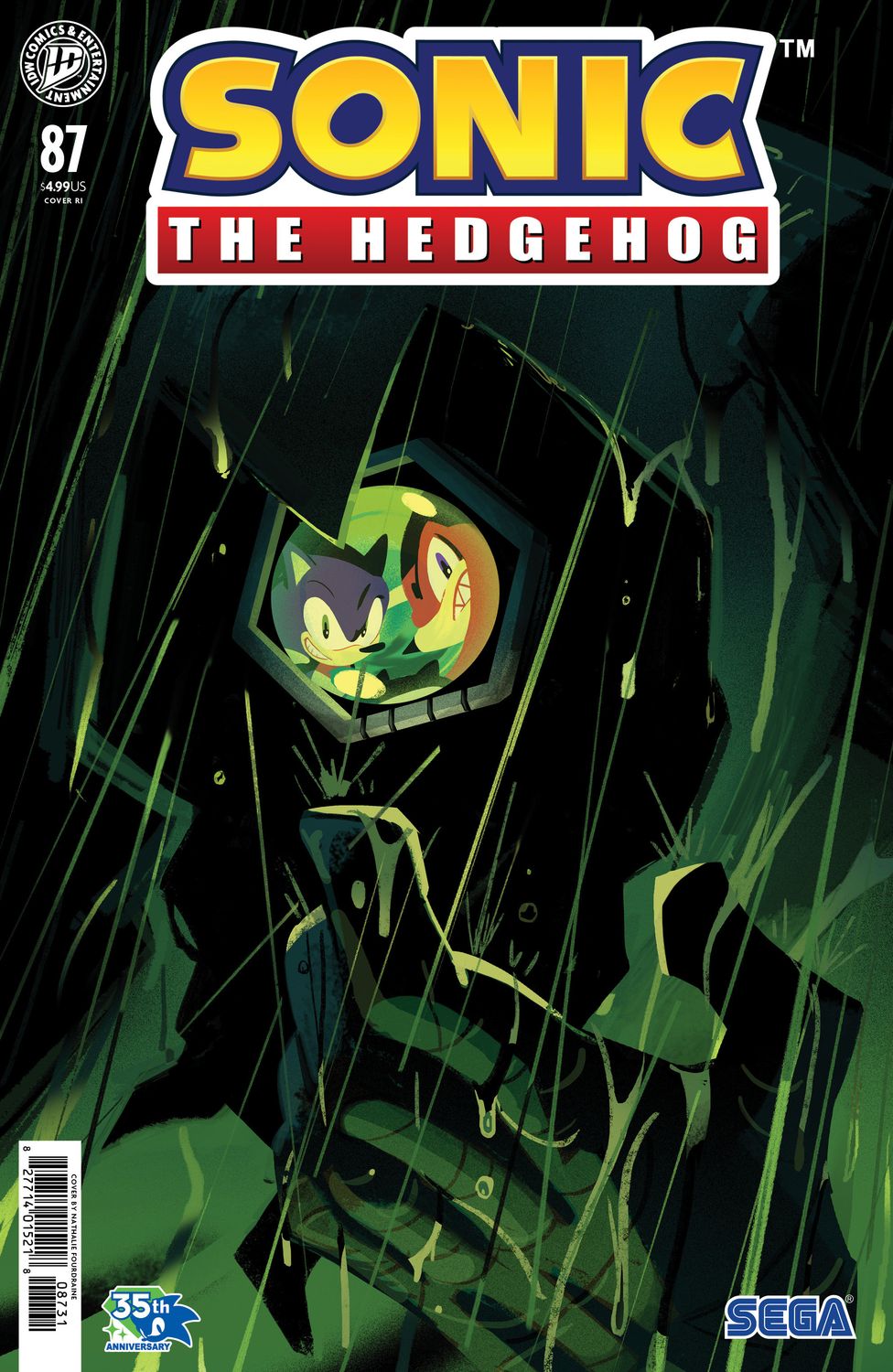 Sonic the Hedgehog #87 Variant 1:15 (Fourdraine)