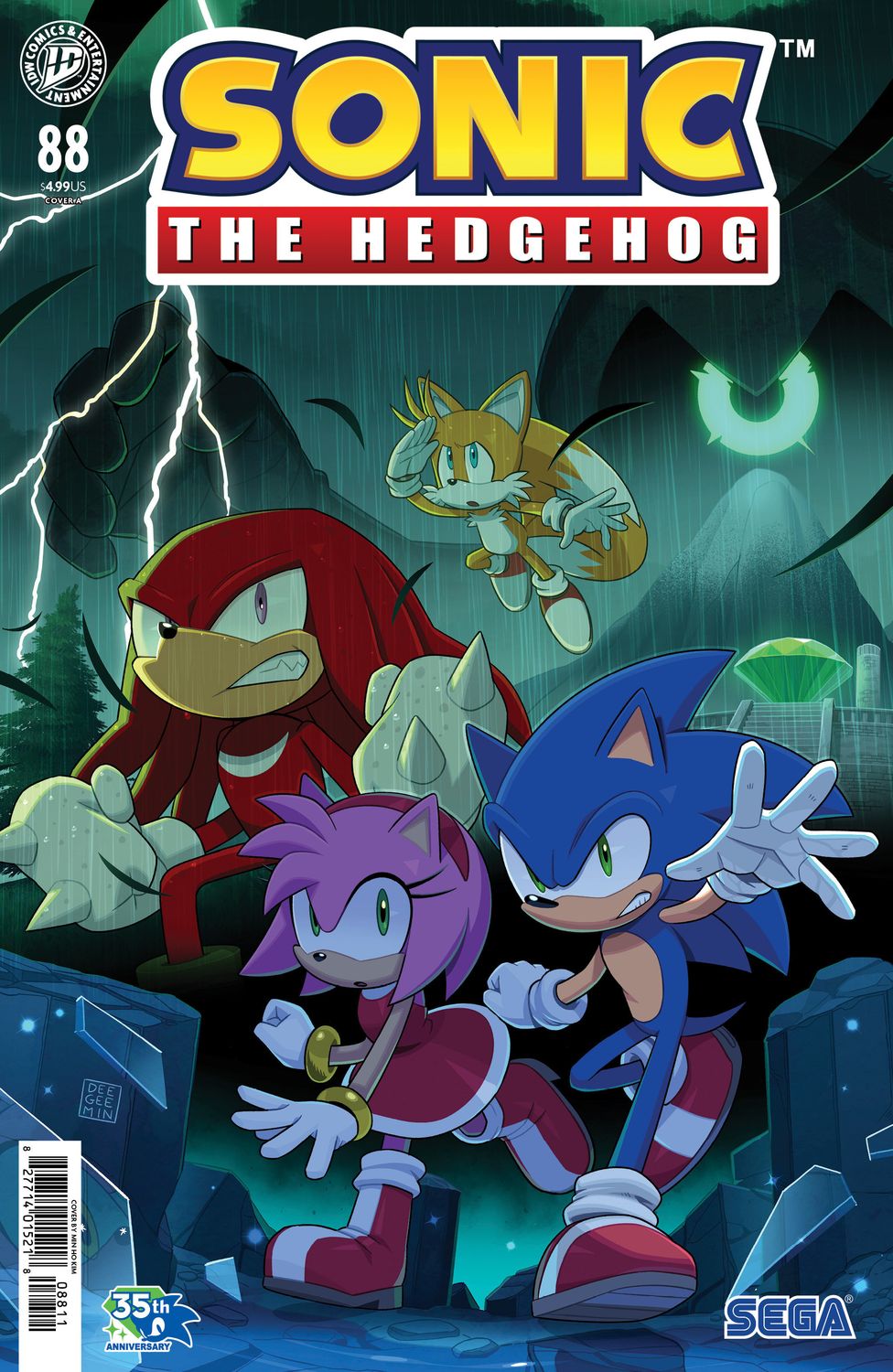Sonic the Hedgehog #88 Cover A (Kim) Sonic the Hedgehog #88 Cover A (Kim)