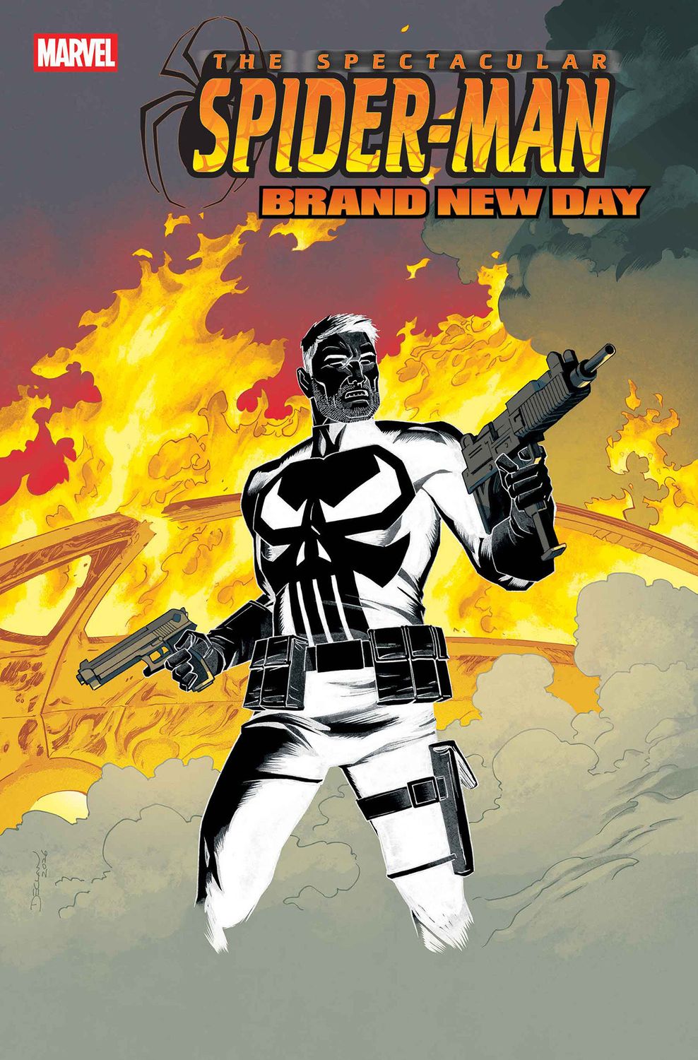 SPECTACULAR SPIDER-MAN: BRAND NEW DAY #2 DECLAN SHALVEY 1:25 VARIANT