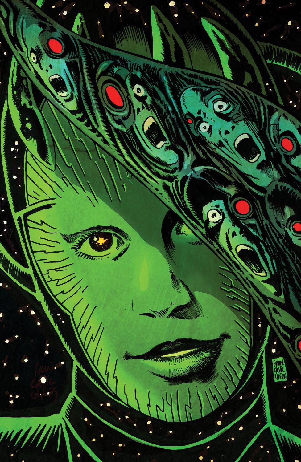 Star Trek: The Last Starship #8 Variant 1:15 (Francavilla Full Art)