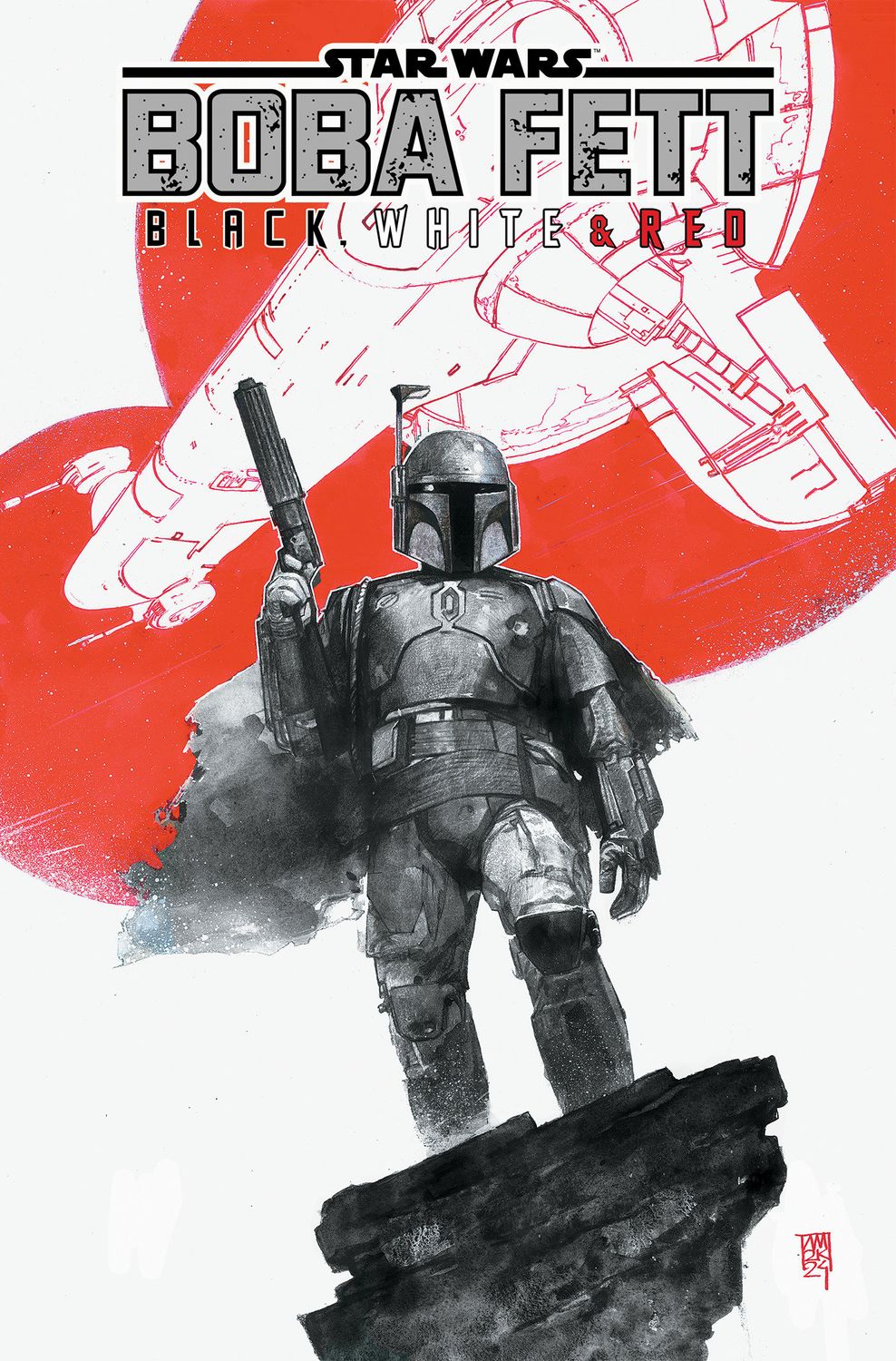 Star Wars: Boba Fett - Black, White & Red Treasury Edition