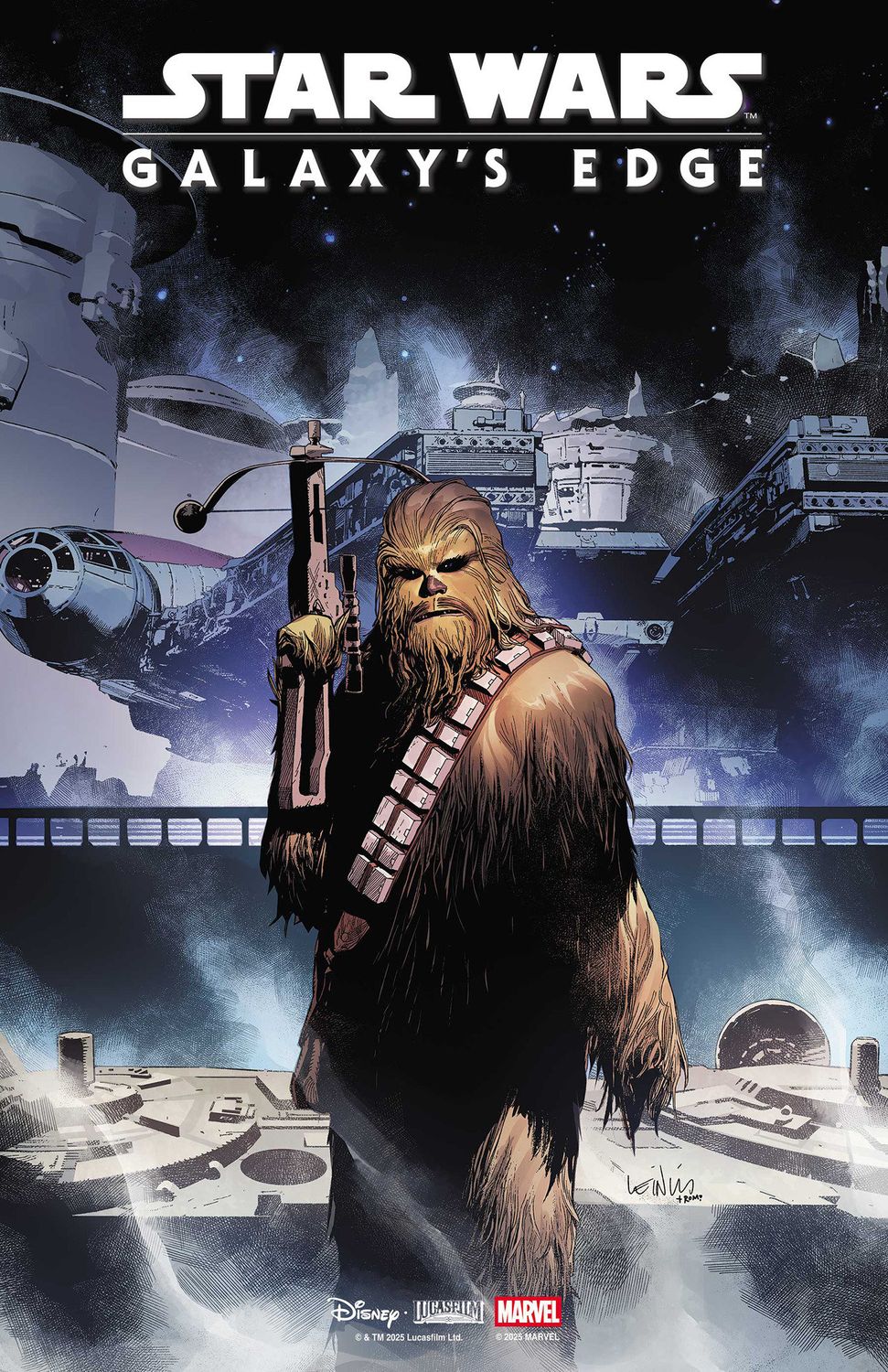 STAR WARS: GALAXY'S EDGE - ECHOES OF THE EMPIRE #2 LEINIL YU CHEWBACCA VARIANT