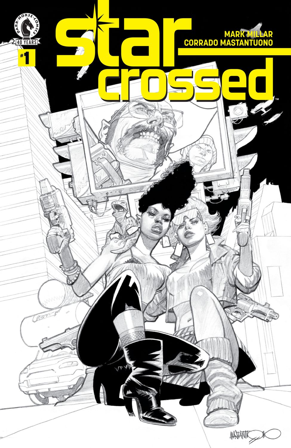 Star-Crossed #1 (CVR B) (B&W) (Corrado Mastantuono) Star-Crossed #1 (CVR B) (B&W) (Corrado Mastantuono)