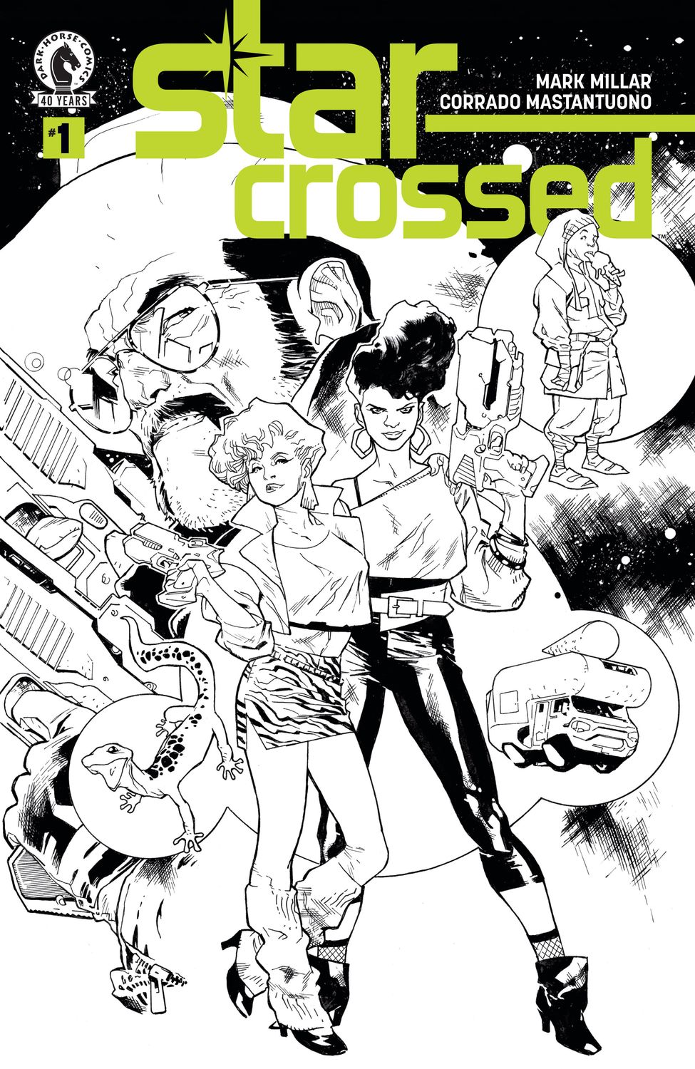 Star-Crossed #1 (CVR D) (B&W) (Stuart Immonen) Star-Crossed #1 (CVR D) (B&W) (Stuart Immonen)