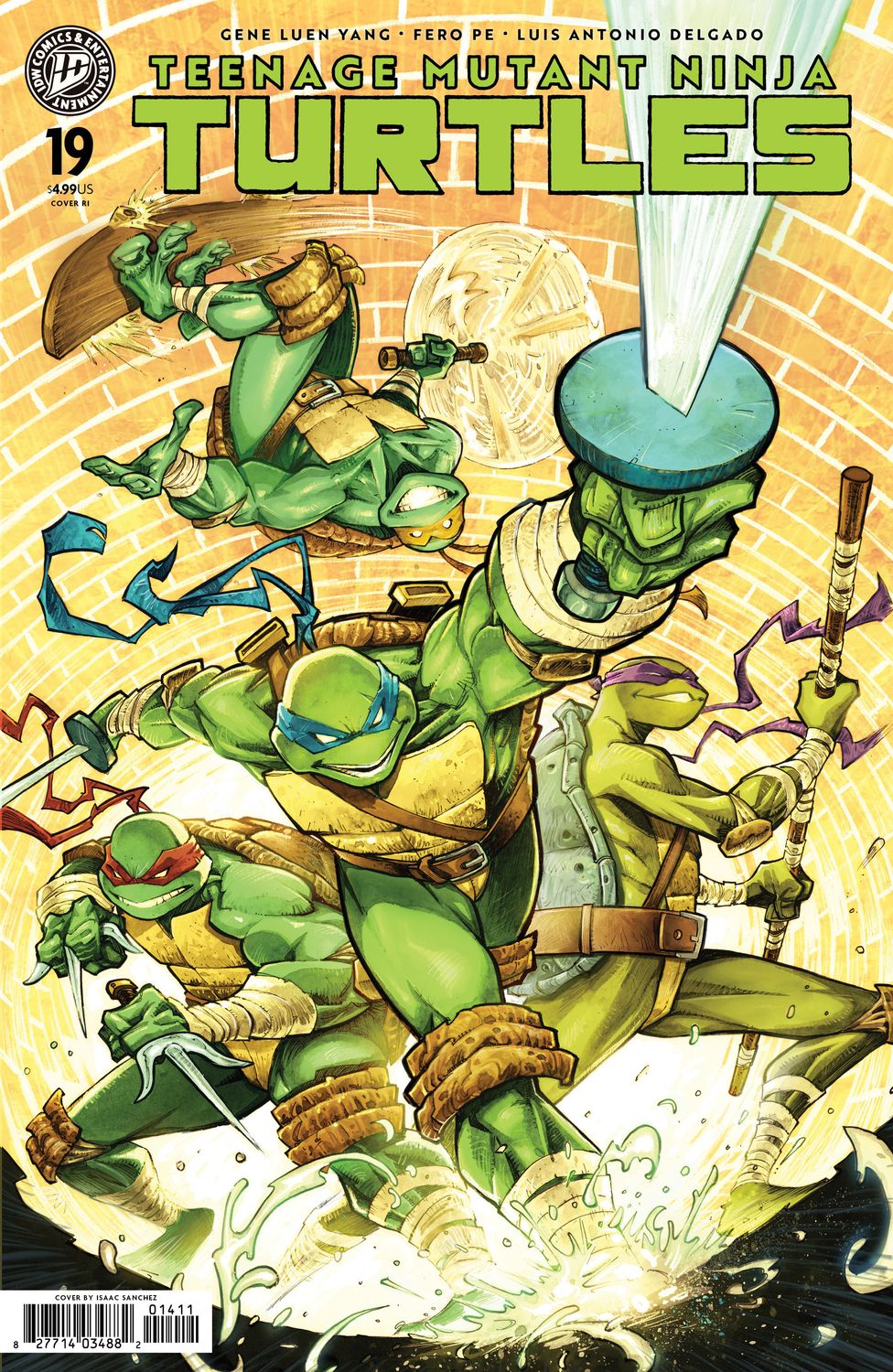 Teenage Mutant Ninja Turtles #19 Variant 1:50 (González)