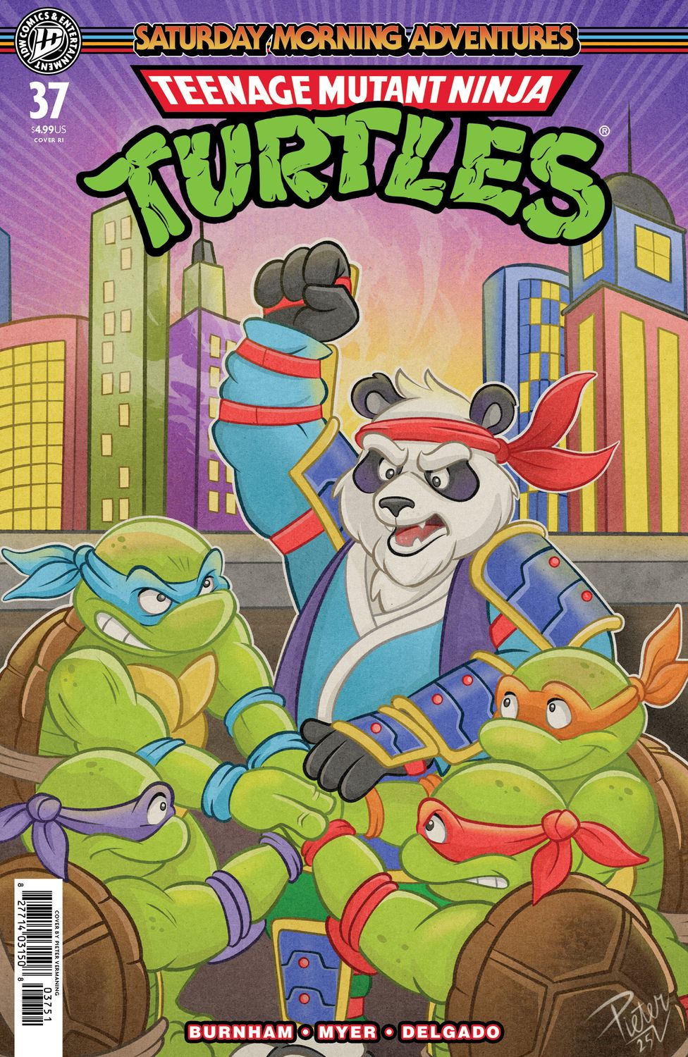 Teenage Mutant Ninja Turtles: Saturday Morning Adventures #37 Variant 1:10 (Vermaning) Teenage Mutant Ninja Turtles: Saturday Morning Adventures #37 Variant 1:10 (Vermaning)