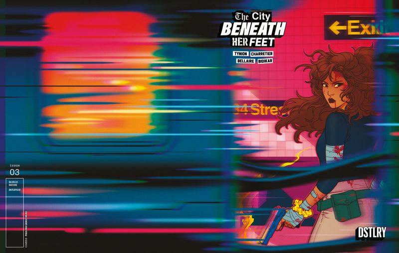 THE CITY BENEATH HER FEET #3 CVR D PAULINA GANUCHEAU VARIANT