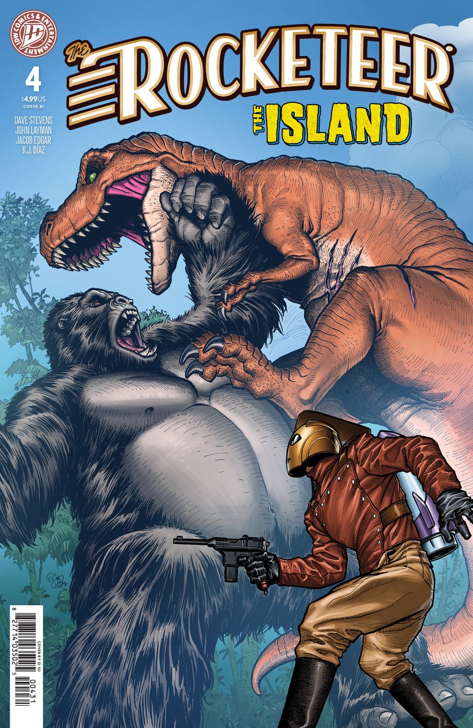 The Rocketeer: The Island #4 Variant 1:10 (Su)