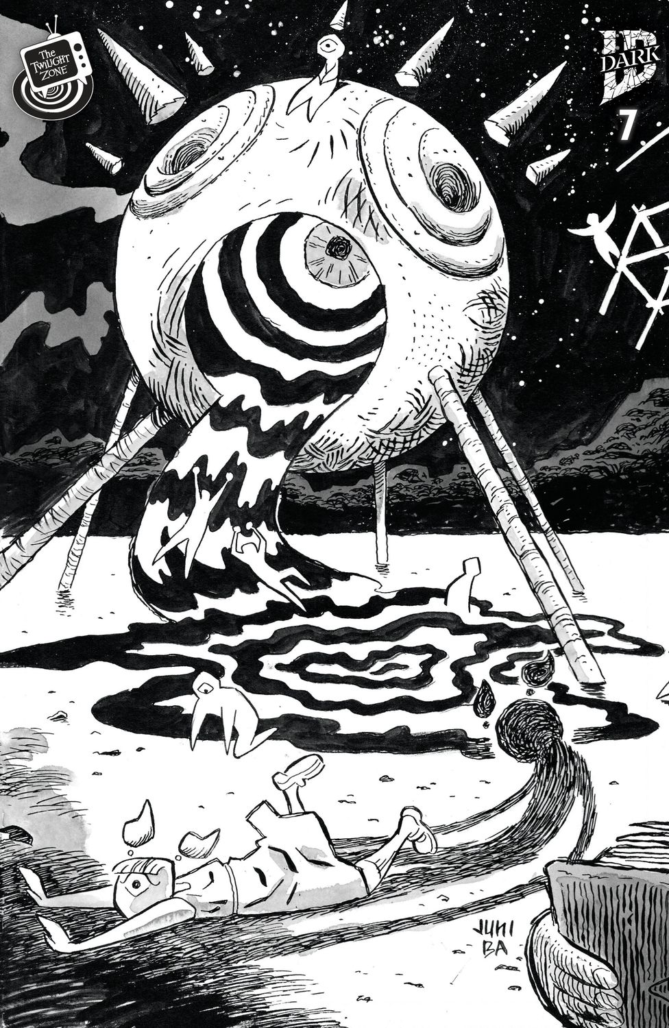 The Twilight Zone #7 Variant B (Ba Connecting Cover)