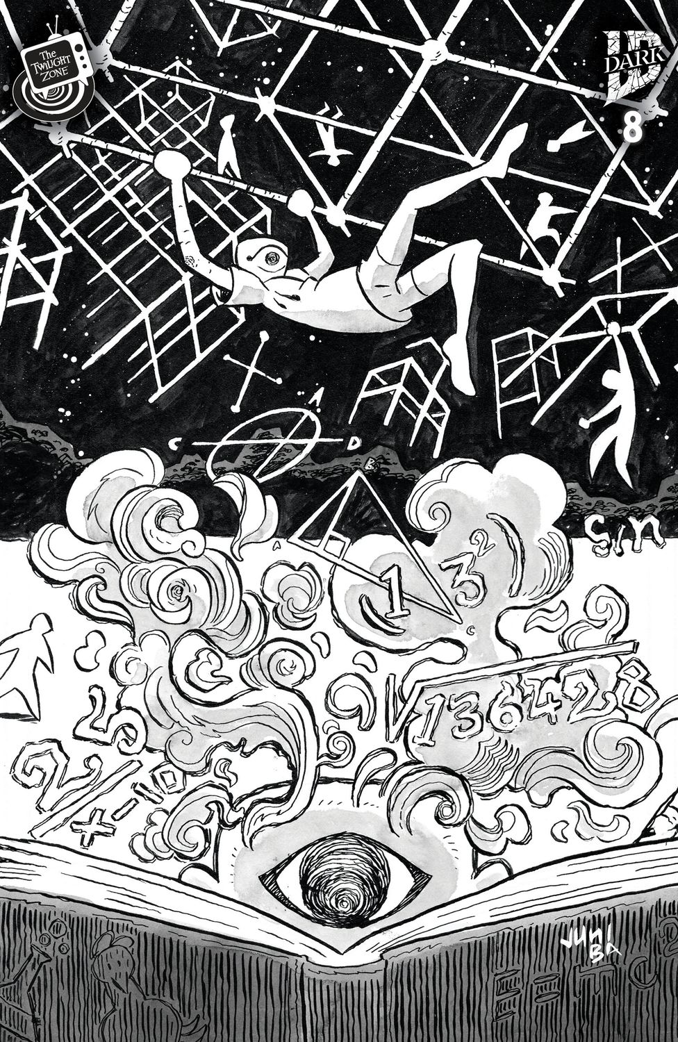 The Twilight Zone #8 Variant B (Ba Connecting Cover)