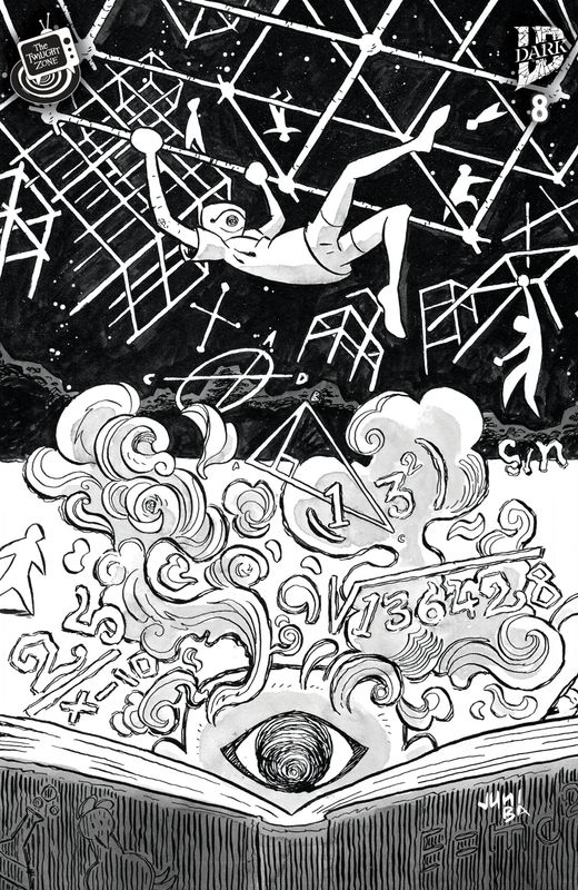 The Twilight Zone #8 Variant B (Ba Connecting Cover)