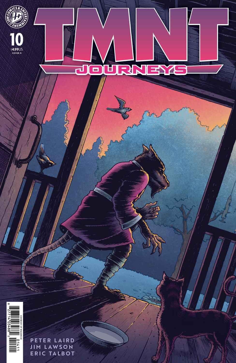 TMNT: Journeys #10 Variant B (Wilson III)