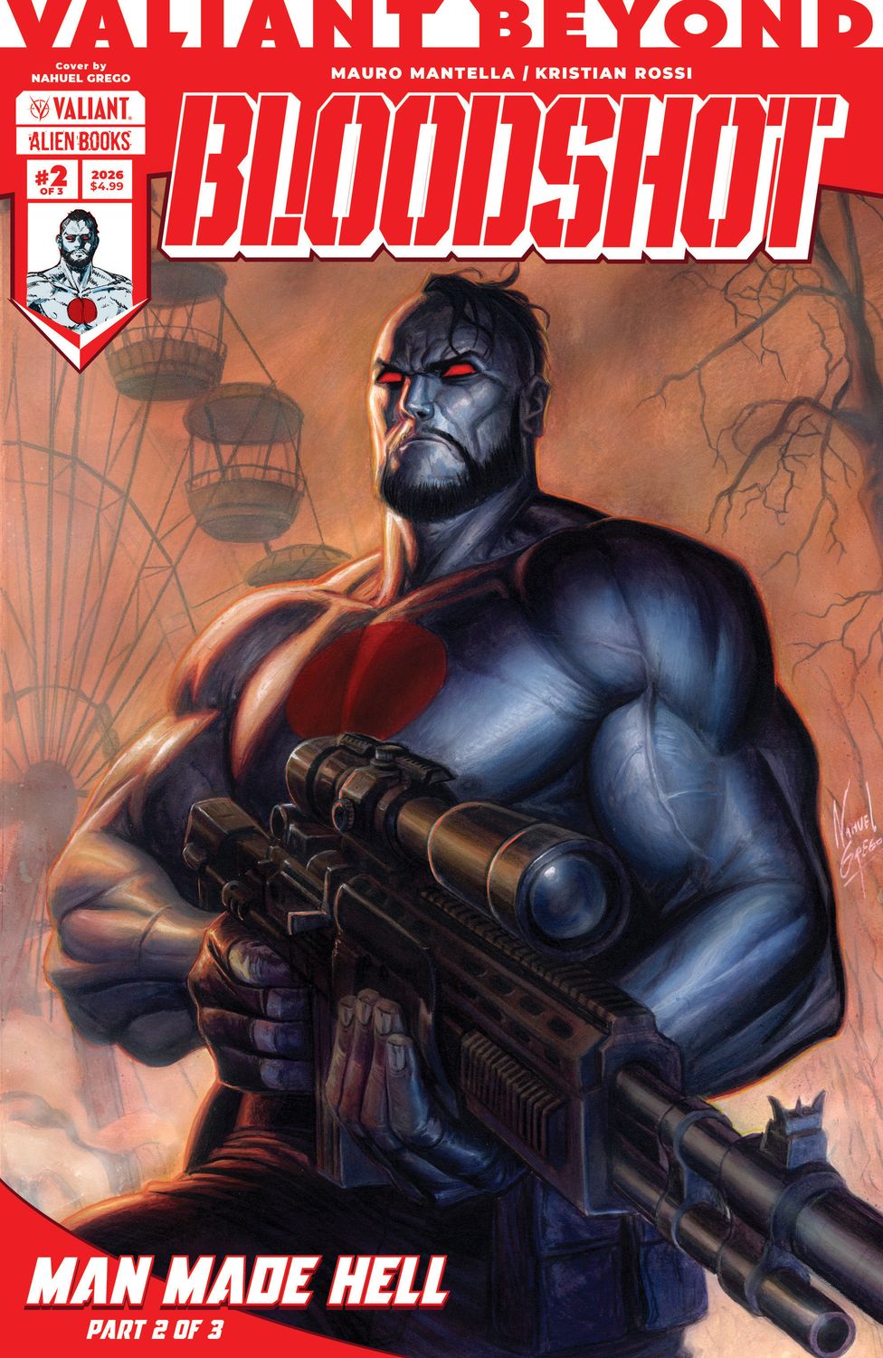Valiant Beyond: Bloodshot #5--Man Made Hell #2 Cover A (Fajardo) Valiant Beyond: Bloodshot #5--Man Made Hell #2 Cover A (Fajardo)
