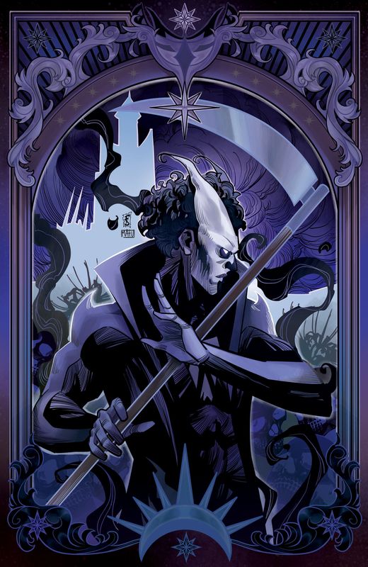 Valiant Beyond: Tales of the Shadowman #9--Legacy of LeRoi #3 Variant B (Sabbatini Tarot Card Variant)