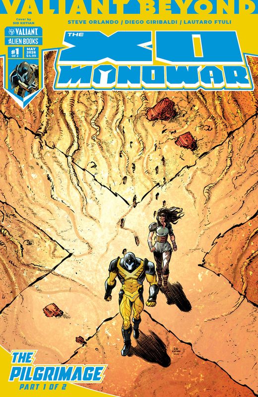 Valiant Beyond: The X-O Manowar #9--The Pilgrimage #1 Cover A (Kotian) Valiant Beyond: The X-O Manowar #9--The Pilgrimage #1 Cover A (Kotian)