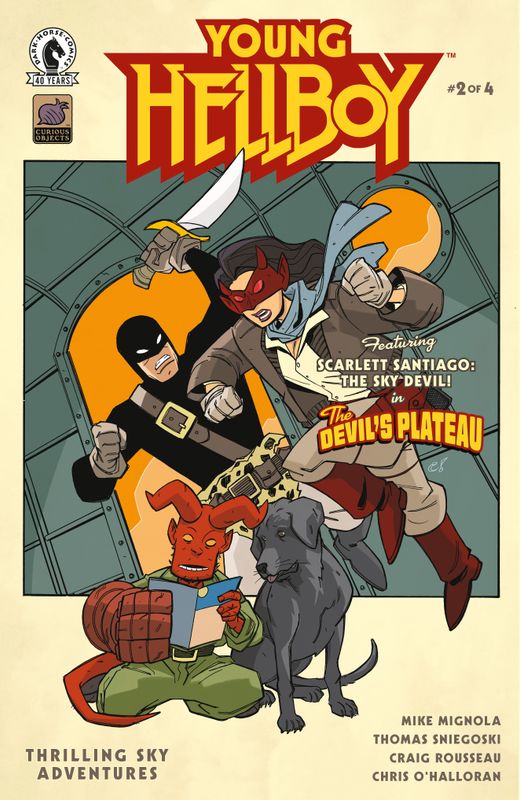Young Hellboy: Thrilling Sky Adventures #2 (CVR A) (Craig Rousseau) Young Hellboy: Thrilling Sky Adventures #2 (CVR A) (Craig Rousseau)