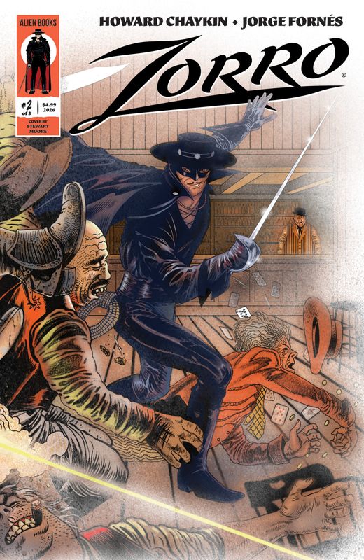 Zorro #2 Cover A (Moore Wraparound Variant) Zorro #2 Cover A (Moore Wraparound Variant)