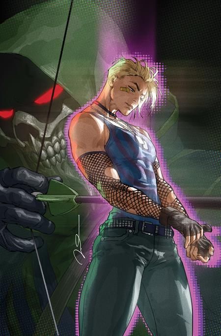 ABSOLUTE GREEN ARROW #2 (OF 6) CVR B GERALD PAREL CARD STOCK VAR ABSOLUTE GREEN ARROW #2 (OF 6) CVR B GERALD PAREL CARD STOCK VAR