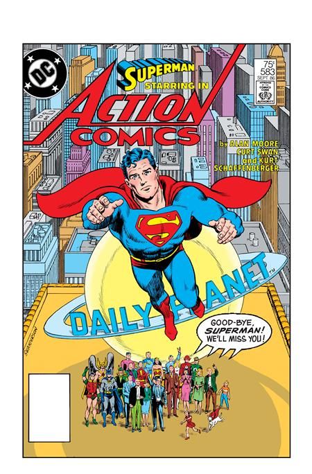 ACTION COMICS #583 FACSIMILE EDITION CVR A CURT SWAN (WHATEVER HAPPENED TO THE MAN OF TOMORROW PART 2 OF 2) ACTION COMICS #583 FACSIMILE EDITION CVR A CURT SWAN (WHATEVER HAPPENED TO THE MAN OF TOMORROW PART 2 OF 2)