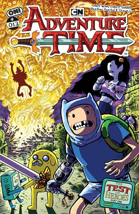 ADVENTURE TIME (2025) #13 CVR B JOHN P GOLDEN VAR